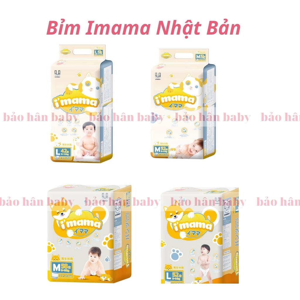 Bỉm Quần/Dán i’mama imama cao cấp công nghệ nhật bản siêu mỏng siêu thấm hút