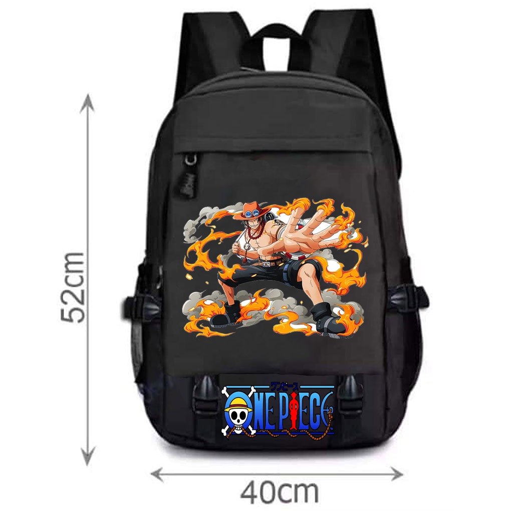 Balo Onepiece 🎁 FREESHIP 🎁 Balo đi học nam - cặp học sinh cấp 2 cấp 3