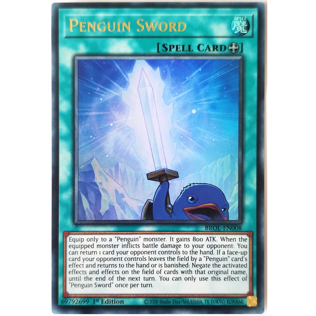 [Thẻ Yugioh] Penguin Sword |EN| Ultra Rare