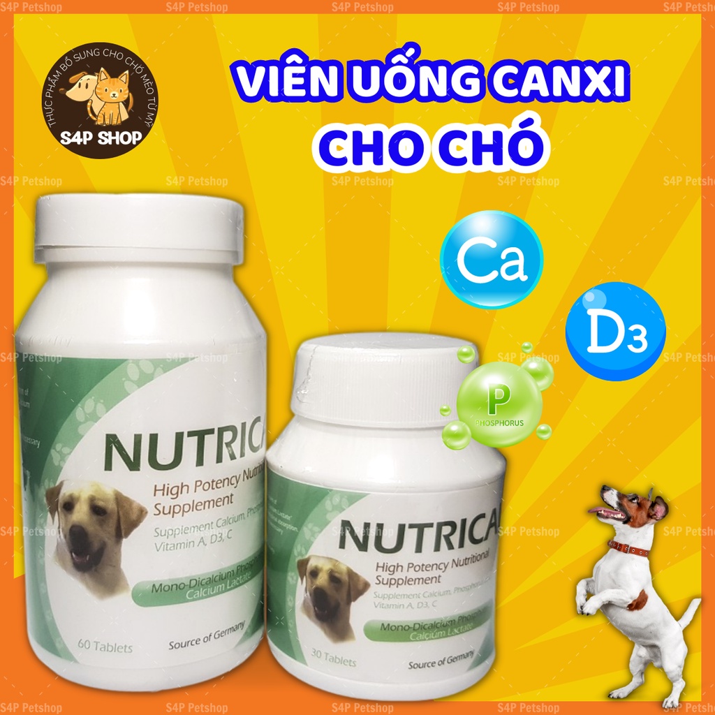 Viên uống Canxi Cho Chó - Nutrical