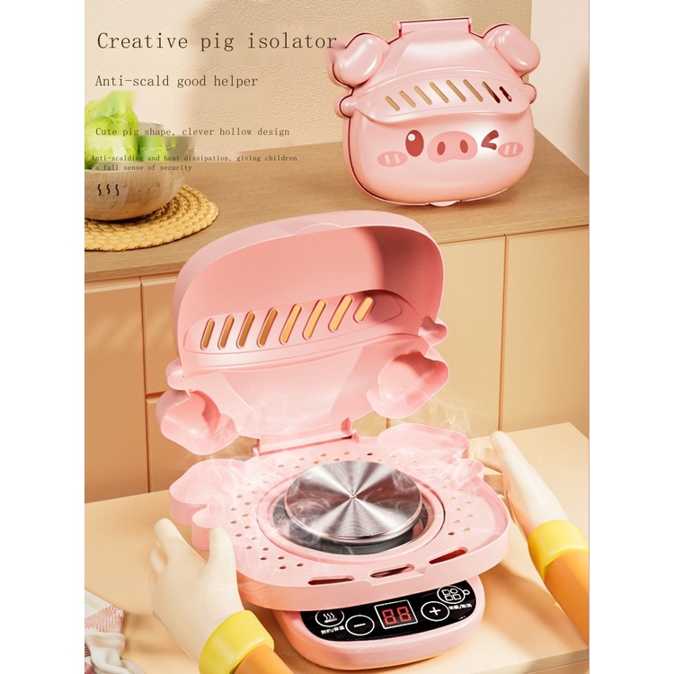 Children s mini kitchen real cooking full set version utensils can eat toy girl birthday gift