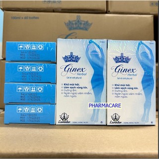 Gel vệ sinh phụ nữ Ginex herbal 100ml