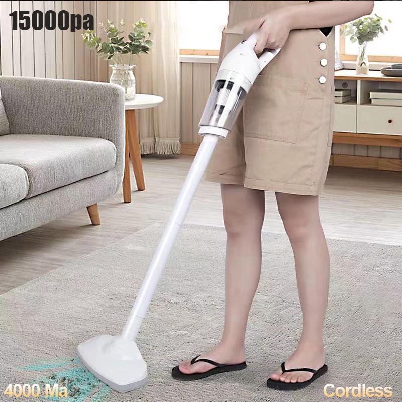 Máy Hút Bụi Cầm Tay Không Dây CÔNG SUẤT LỚN 15000Pa , Máy Hút Bụi Sàn Nhà, Ô tô Vacuum Cleaner
