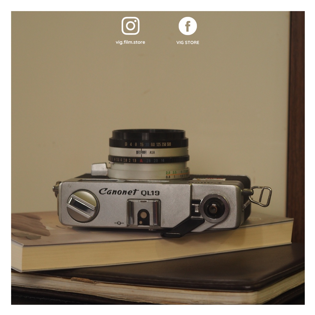 Canon Canonet QL19 máy ảnh film