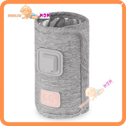 READY 1 - Túi vải ủ ấm bình sữa / Dụng cụ hâm sữa du lịch cầm tay FatzBaby Fatz - giữ nhiệt làm ấm nóng - FB3101TN