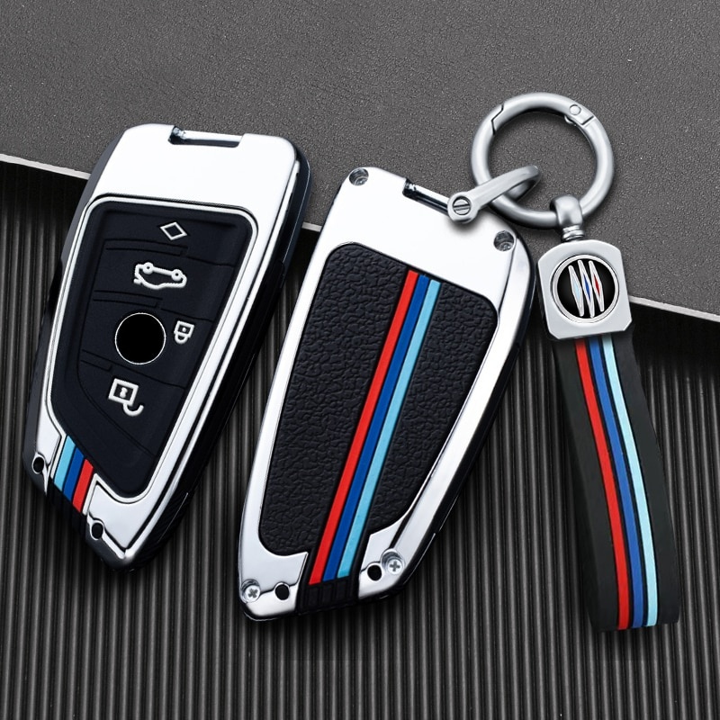 Vỏ Bọc Chìa Khóa, Ốp Bảo Vệ Chìa Khóa Phản Quang Dành Cho Xe BMW Series 3, 5, 7, X, GT Mẫu Mới