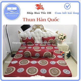 ❤️freeship❤️bộ ga thun lạnh hàn quốc inbox chọn màu