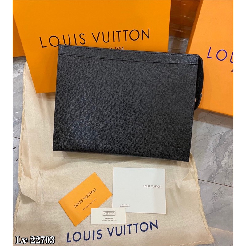 Ví  cầm tay nam cao cấp - Ví kẹp nách nam  LV01