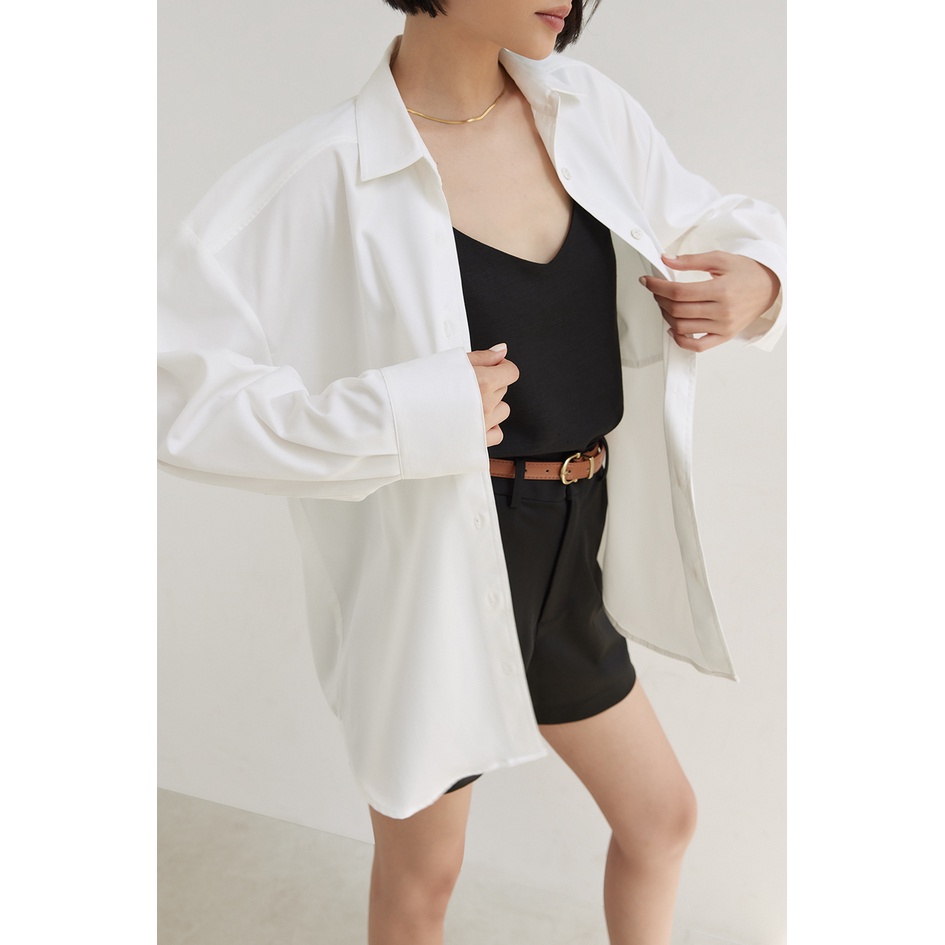 Nosbyn - Quần Short Crepe Đen - N302-P001