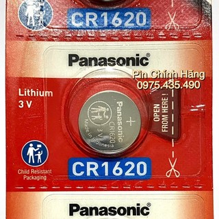 Pin CR1620 Panasonic 3V Lithium Vỉ 1 Viên