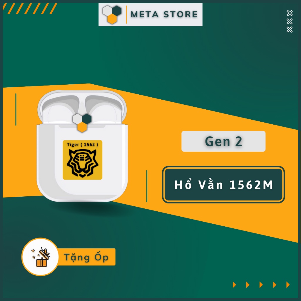Tai Nghe Hổ Vằn 1562M, Tai Nghe Bluetooth Gen 2 Check Setting - Pin 8H • Meta Store