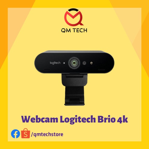 [LIKENEW] Webcam máy tính Logitech Brio 4K - Hàng chính hãng - QMTECH STORE