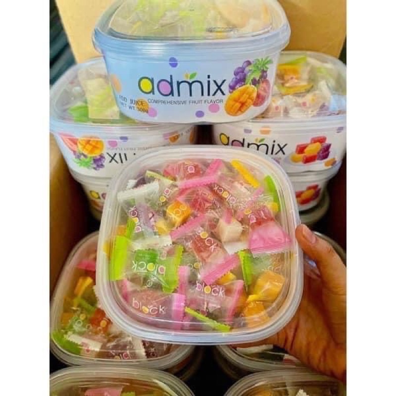 Kẹo dẻo trái cay Admix hàn 45k/ 1 hộp 308g