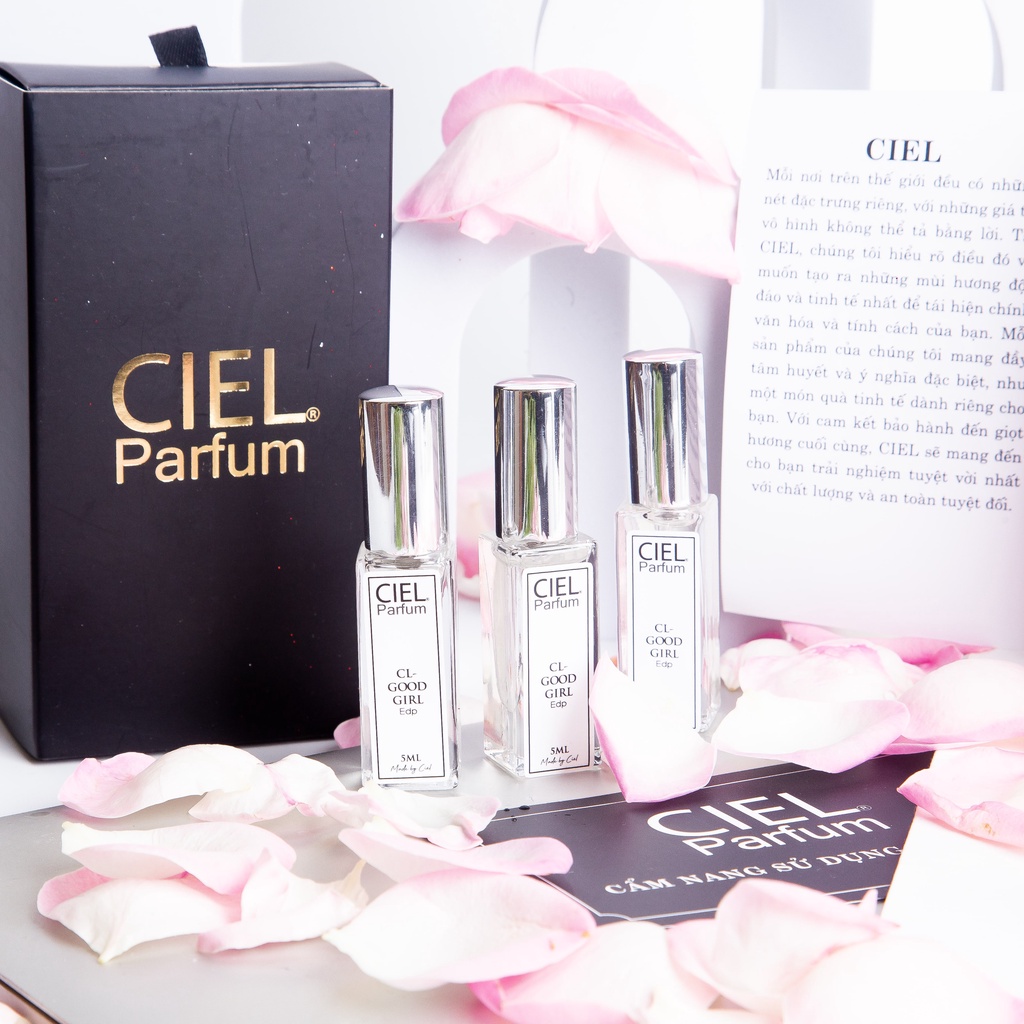 Nước hoa nữ cao cấp Good Girl chính hãng Ciel Parfum 12ml ngọt ngào, gợi cảm, quyến rũ, phong cách trẻ trung, cá tính