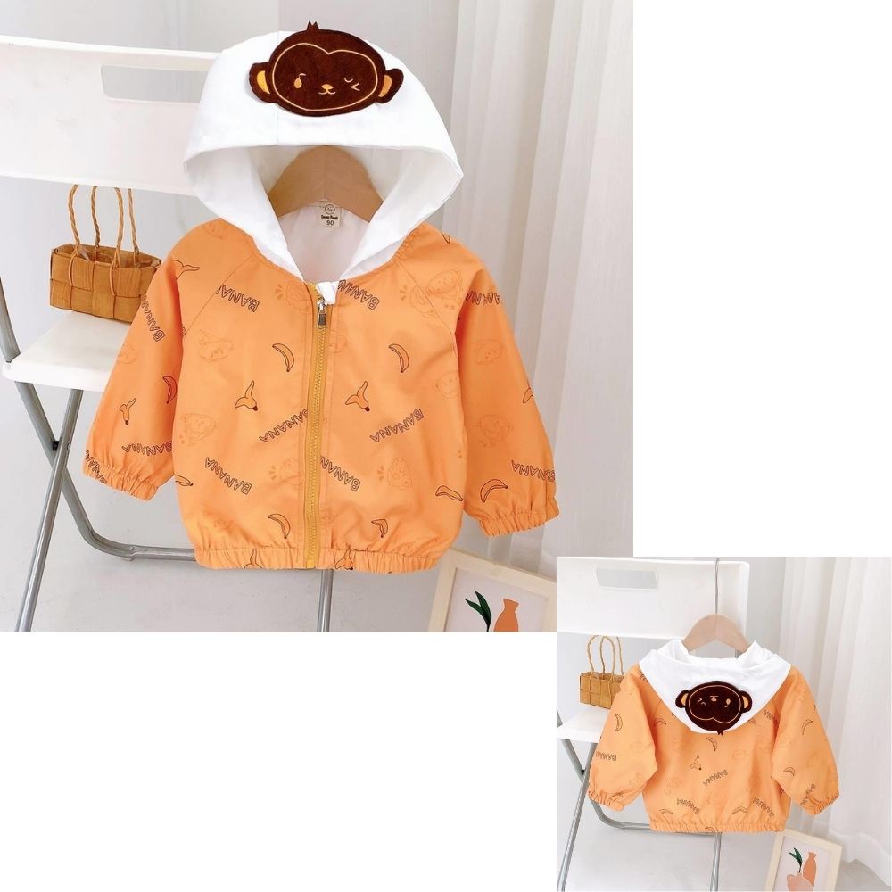 Áo khoác bé gái bé trai Bosskids Chất vải cao cấp sành điệu phong cách Hàn Quốc AKBG14123