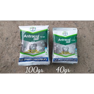Thuốc trừ bệnh,nấm cho cây trồng Antracol 70wp gói 100g
