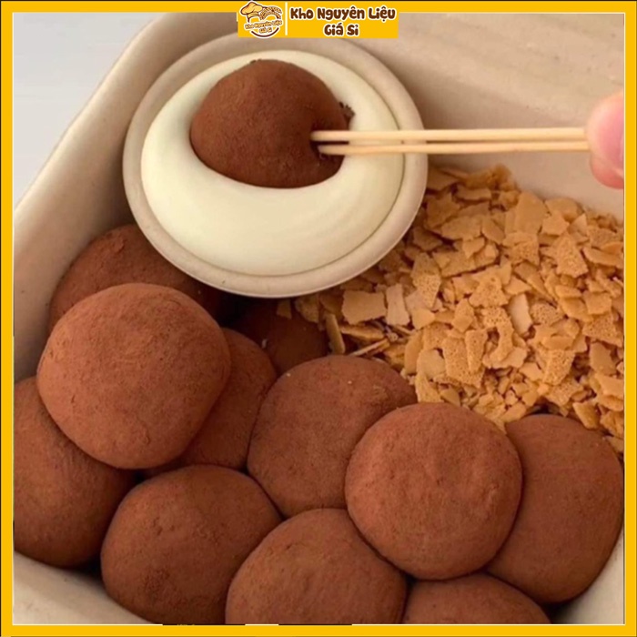 Set nguyên liệu làm bánh Mochi chấm kem sữa 5 vị "Hot Trend 2023"