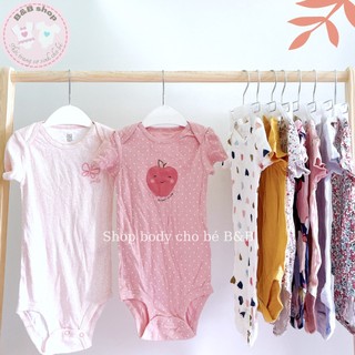 Bodysuit Carter cho bé, body chip xuất dư Cambodia chất cotton cho bé sơ sinh và bé trai bé gái