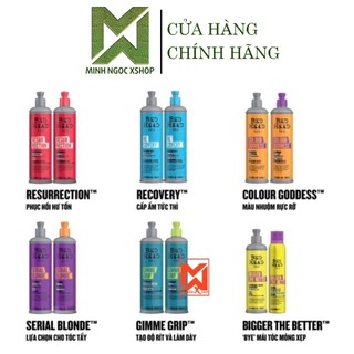 Cặp dầu gội xả Tigi Bed Head 400ML, đủ màu chính hãng