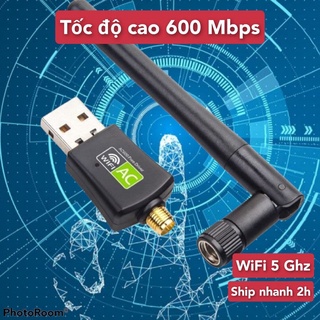 【COD】[Mã BILLB39 giảm 5% đơn] USB WiFi + BLUETOOTH 600Mbps 1200Mbps 5G , đầu thu wifi cho pc laptop card mạng wifi bluetooth | BigBuy360 - bigbuy360.vn