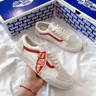 [FULLBOX] Giày Vans Caro checkerboard đỏ đen size 36->43
