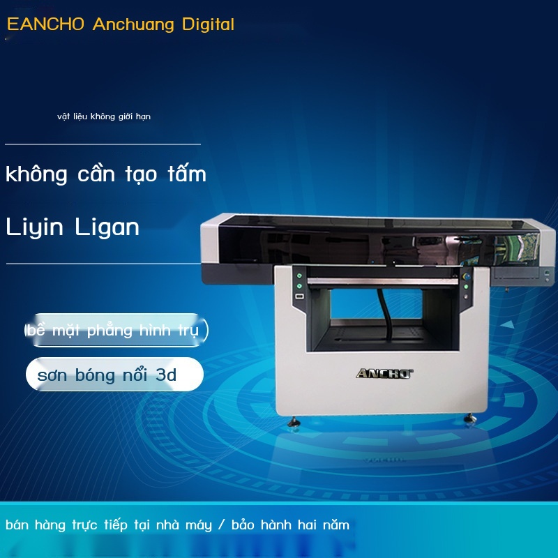 Bảng acrylic máy in uv nút nhựa điều khiển pvc kính