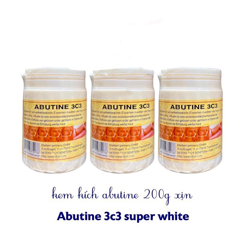 Kem Abutine 3C3 Siêu Kích Tẩy Mạnh Loại Chuẩn Thơm Mịn