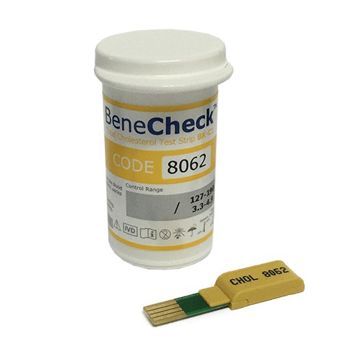 Que thử Cholesterol Benecheck 3 in 1