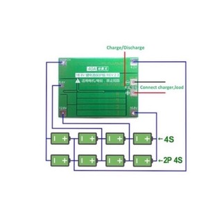 Mạch sạc pin  4S - 40A