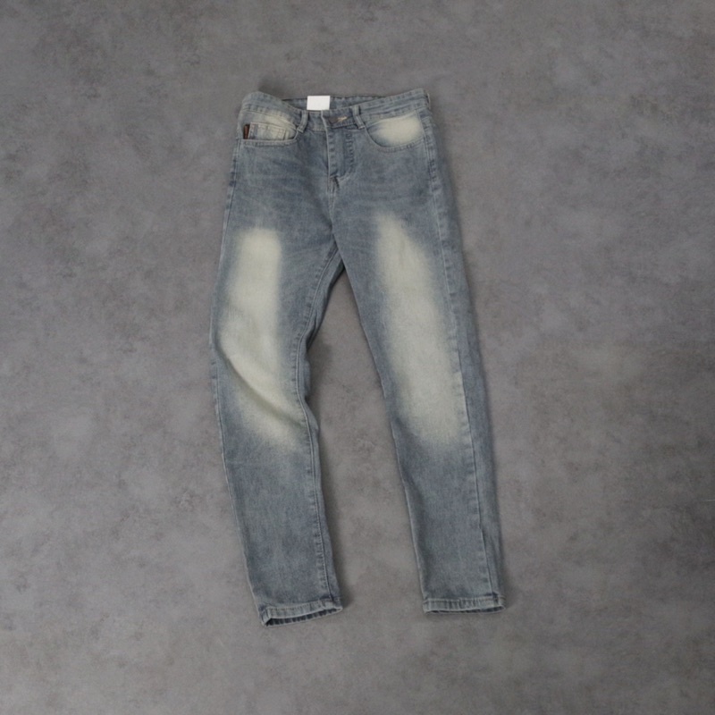 Jean skinny xanh trầm KP KPis Clothes sale 50% unisex nam nữ