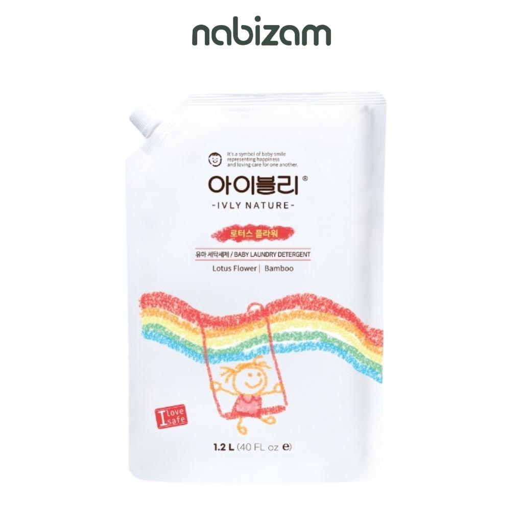  Nước xả Nước rửa bình sữa dạng bọt Nước giặt quần áo hữu cơ chiết xuất từ thiên nhiên IVLY NATURE cho bé 