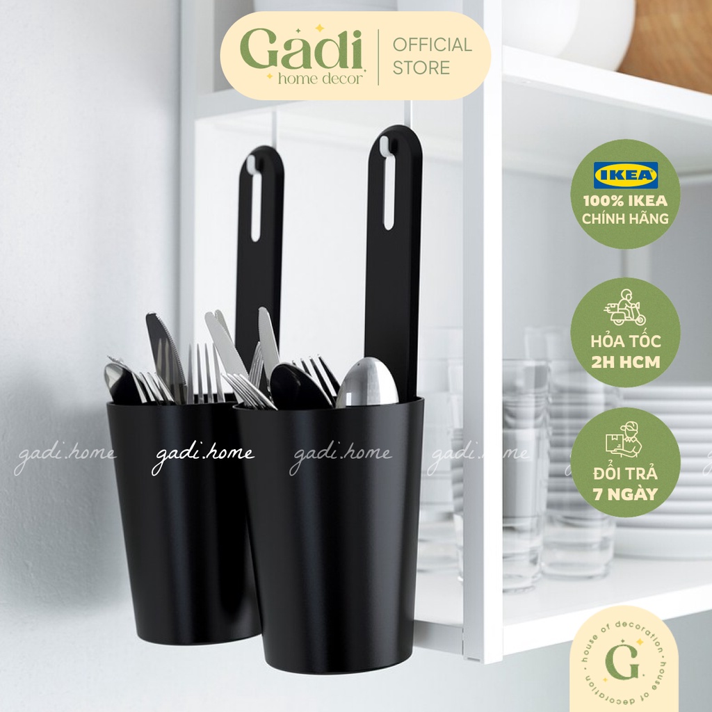 Ống Đựng Muỗng Đũa Treo Tường Gadi Home Chính Hãng - Phụ Kiện Nhà Bếp, Phòng Tắm Tiện Lợi | SKATTAN