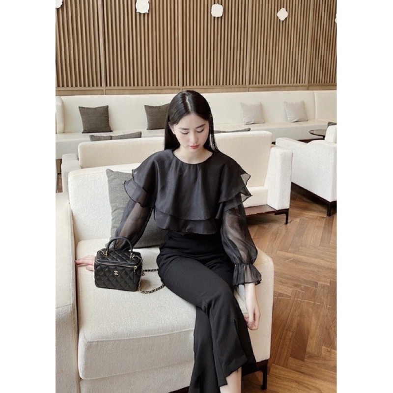 Thanh lí Áo sơ mi tơ thiết kế Jang Closet + Blazer Kido