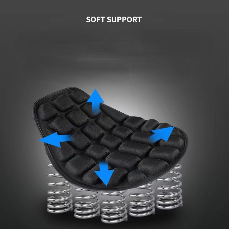 Xe máy Đệm Lót Yên Xe Máy Chống Nắng Hình 3D Tiện Dụng