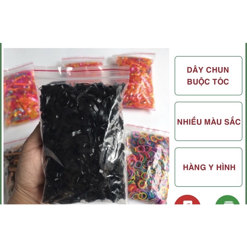Túi 1 lạng chun buộc tóc cho bé