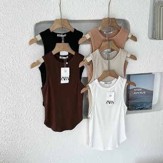 Áo thun ba lỗ gân viền