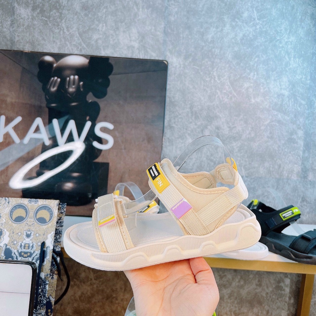 Dép học sinh dép nữ quai ngang chất quai dù mềm và đế cao su non êm chân đi học đi chơi phù hợp mọi lứa tuổi