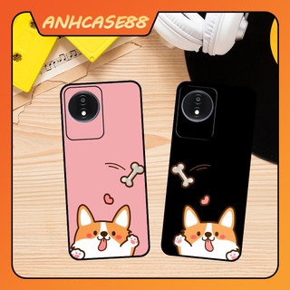 Ốp Điện Thoại Vivo Y02 In Hình Gấu Cute -Trend- CASE88.(10)