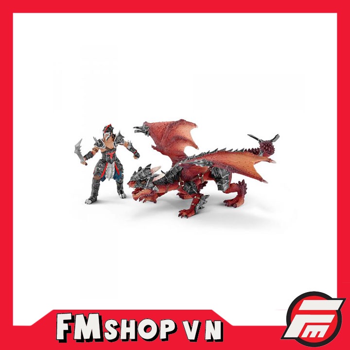 (CÓ SẴN) MÔ HÌNH HIỆP SĨ CƯỠI RỒNG SCHIEICH ELDRADOR PORTOK