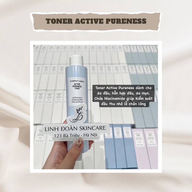 ACTIVE PURENESS TONER Toner tái tạo và thanh lọc da phân phối chính thức