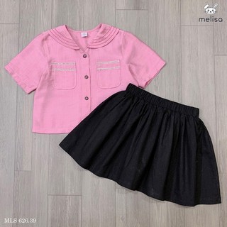 Set áo chân váy melisa bé gái 18m-11y