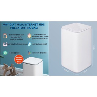 Máy giặt khử trùng thông minh mini 3kg Xiaomi Mijia Pro XQB30MJ101 kết nối App thông minh độ ồn thấp