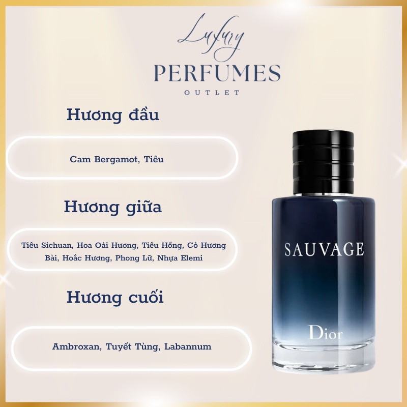 Nước Hoa Nam 𝐒𝐚𝐮.𝐯𝐚𝐠𝐞 EDT 𝟏𝟎𝟎𝐦𝐥 - Dầu thơm mùi hương nam tính mạnh mẽ cuốn hút đậm chất hiện đại | BigBuy360 - bigbuy360.vn