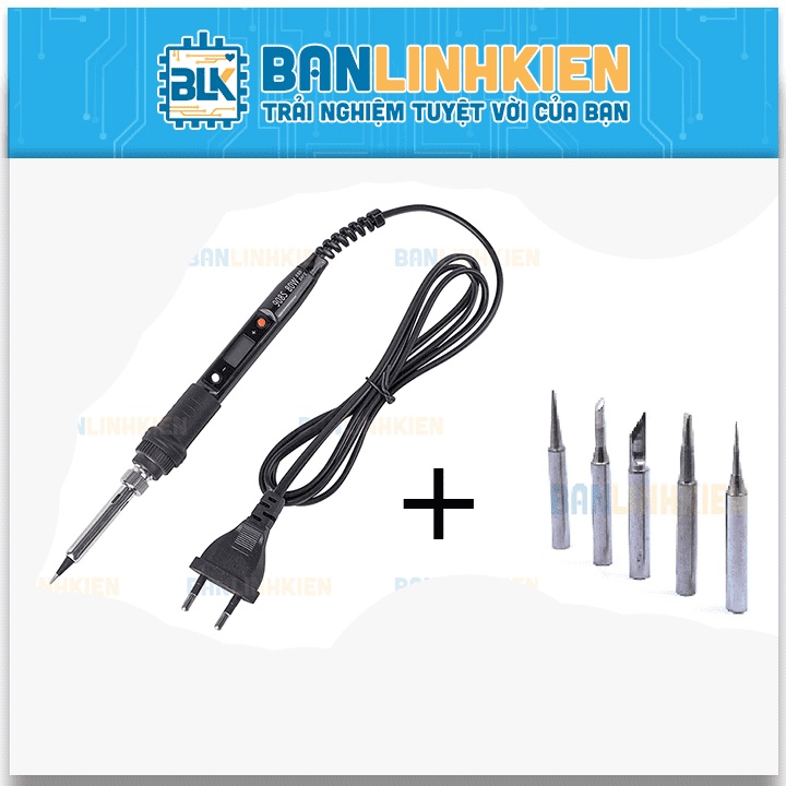 Mỏ Hàn Điều Chỉnh Nhiệt Độ N0 908 80W . 908s 908p, 908DR chất lượng cao cấp dễ dàng làm việc trên các bề mặt khác nhau