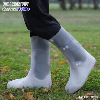 Bọc giày đi mưa ủng đi mưa chống trượt silicon cao cấp rain boots