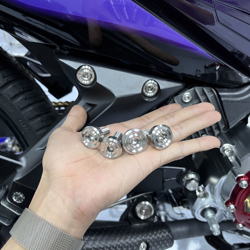 ỐC GÁC CHÂN SAU EXCITER INOX CNC