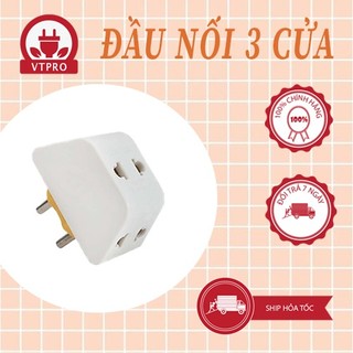 Phích cắm đa năng - đầu nối chia điện đa năng 3 cửa SOPOKA chịu tải 2200w