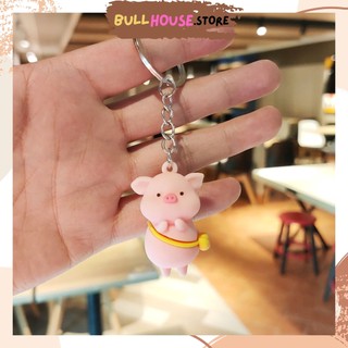 Móc khóa bé heo cute hồng - BullHouse.store