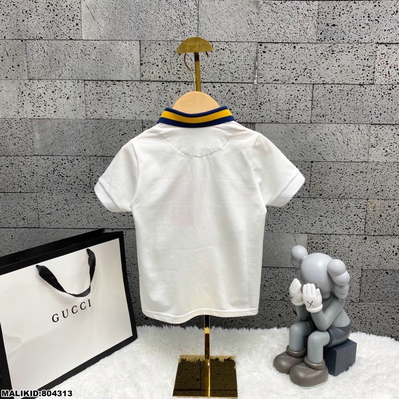 Áo polo gucci thêu mới nhất cho bé trai