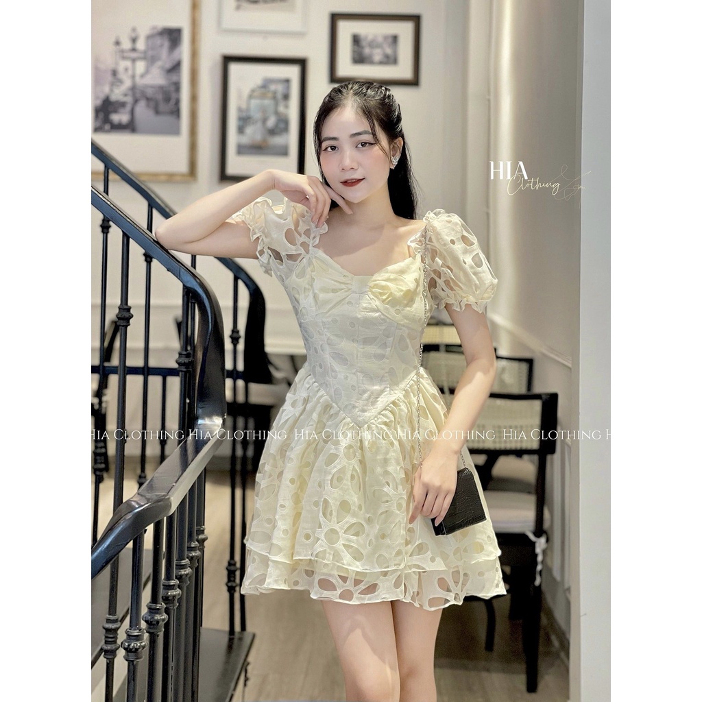 Váy Nơ Vòng 1 Xoè HIA Clothing V770